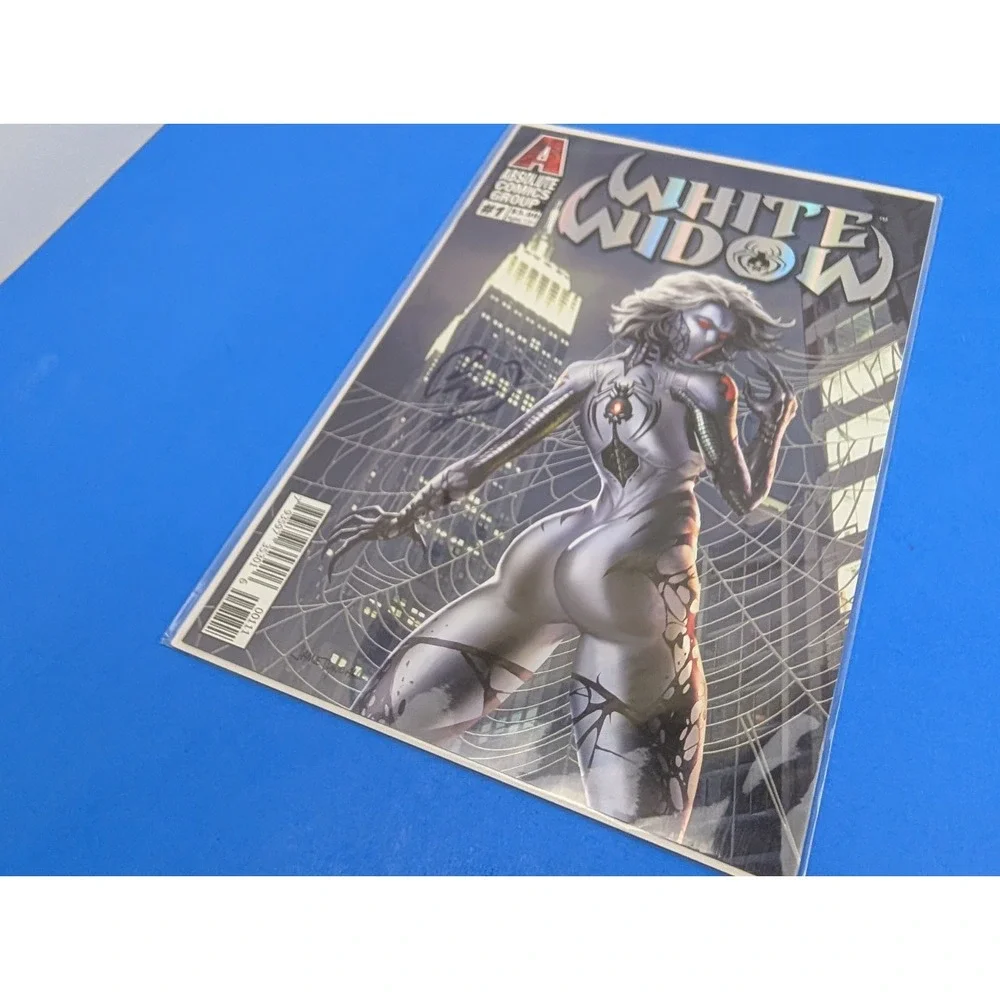 White Widow 1 NM Absolute Comics Signed Comic Book US Comics